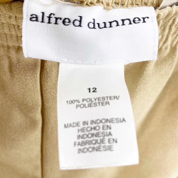 ALFRED DUNNER Tan Gartered Trouser - Picture 3 of 10